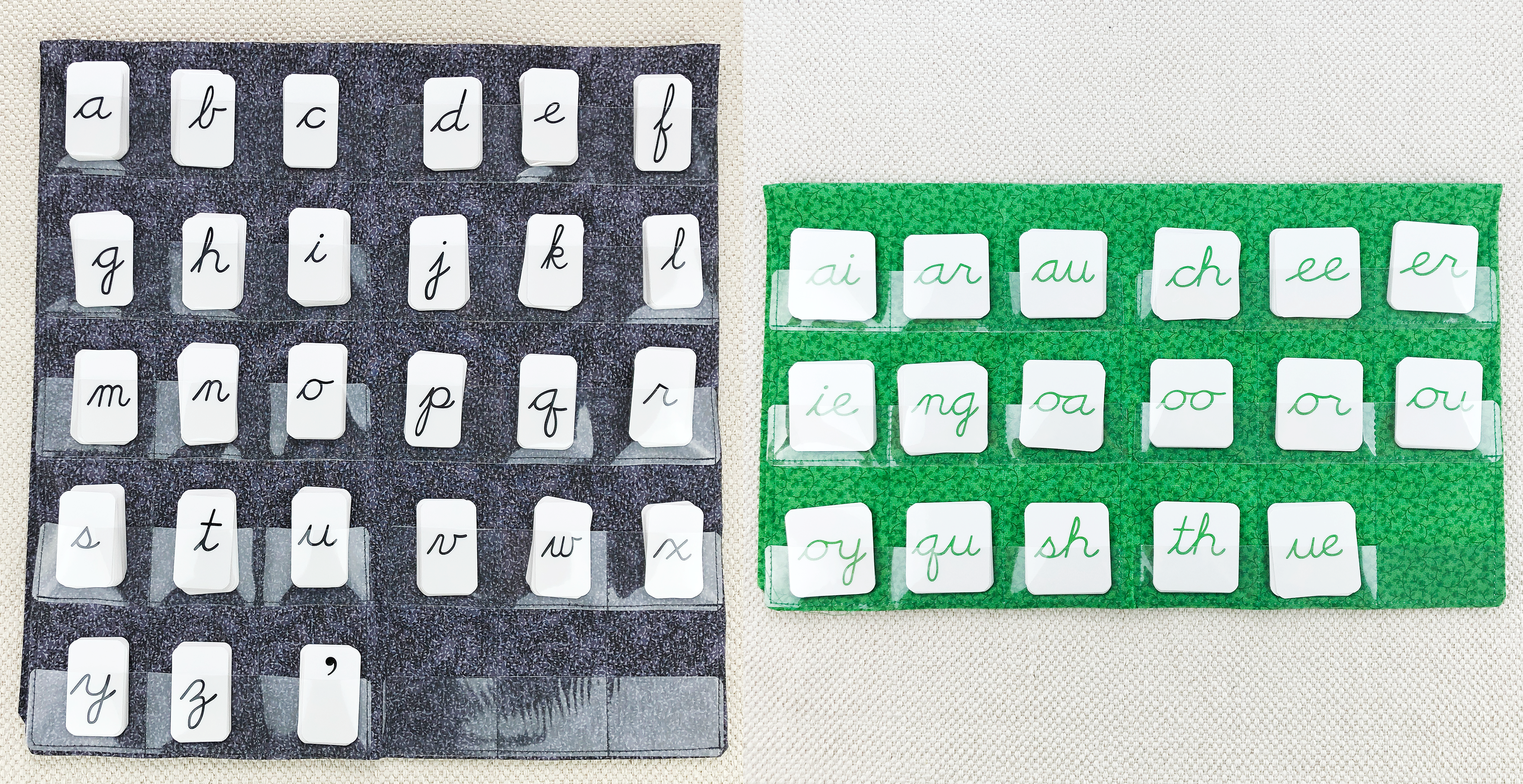 Phonogram Cursive Alphabet - Maitri Learning