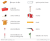 Spanish The Child's Tools 3-Part Cards