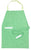 Green Cloth Apron