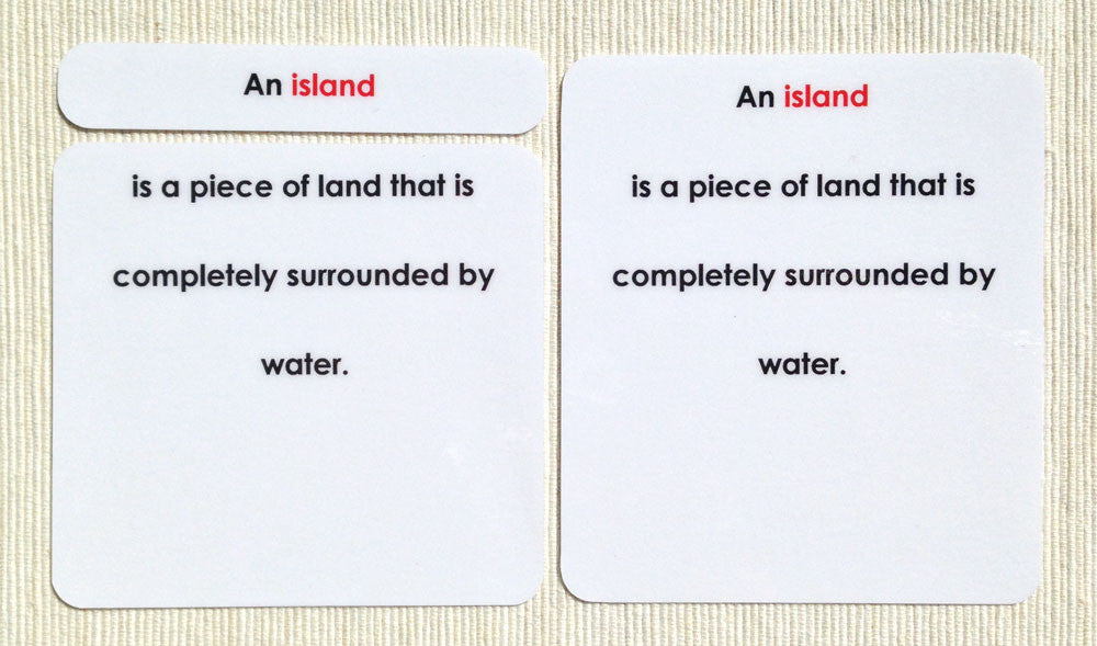 Imperfect Land & Water 1 Definitions - Maitri Learning