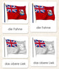 German "Parts of" the Flag 3-Part Reading - Maitri Learning