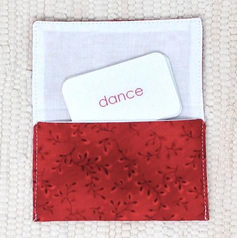Small One-Pocket Fabric Organizer for Classroom Organization