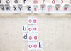 Red Movable Alphabet - Maitri Learning