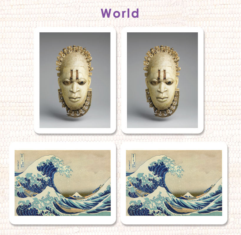 Imperfect Fine Art Matching Cards - Maitri Learning