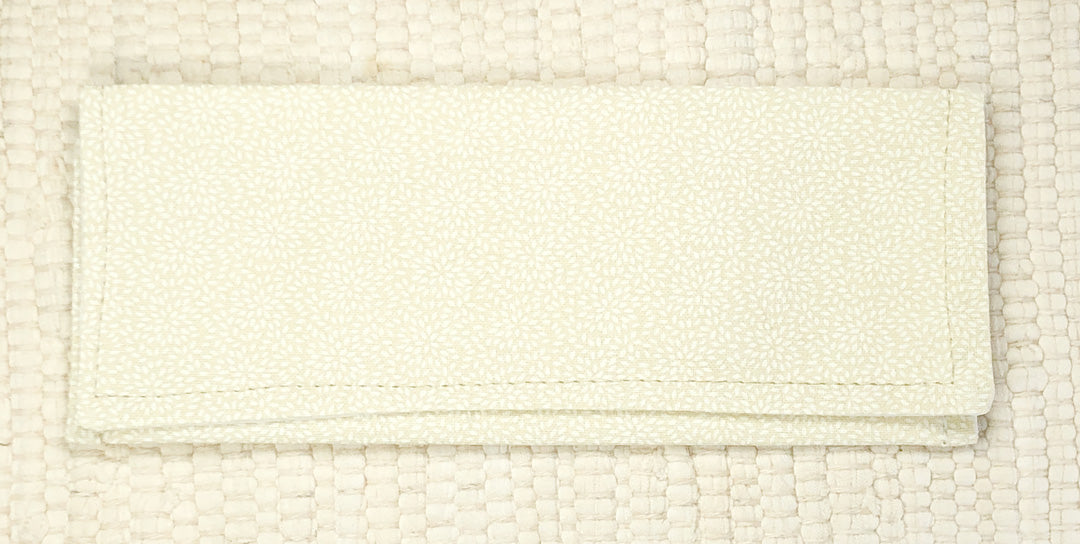 Ivory white Long Fabric Organizers for Classroom Organization