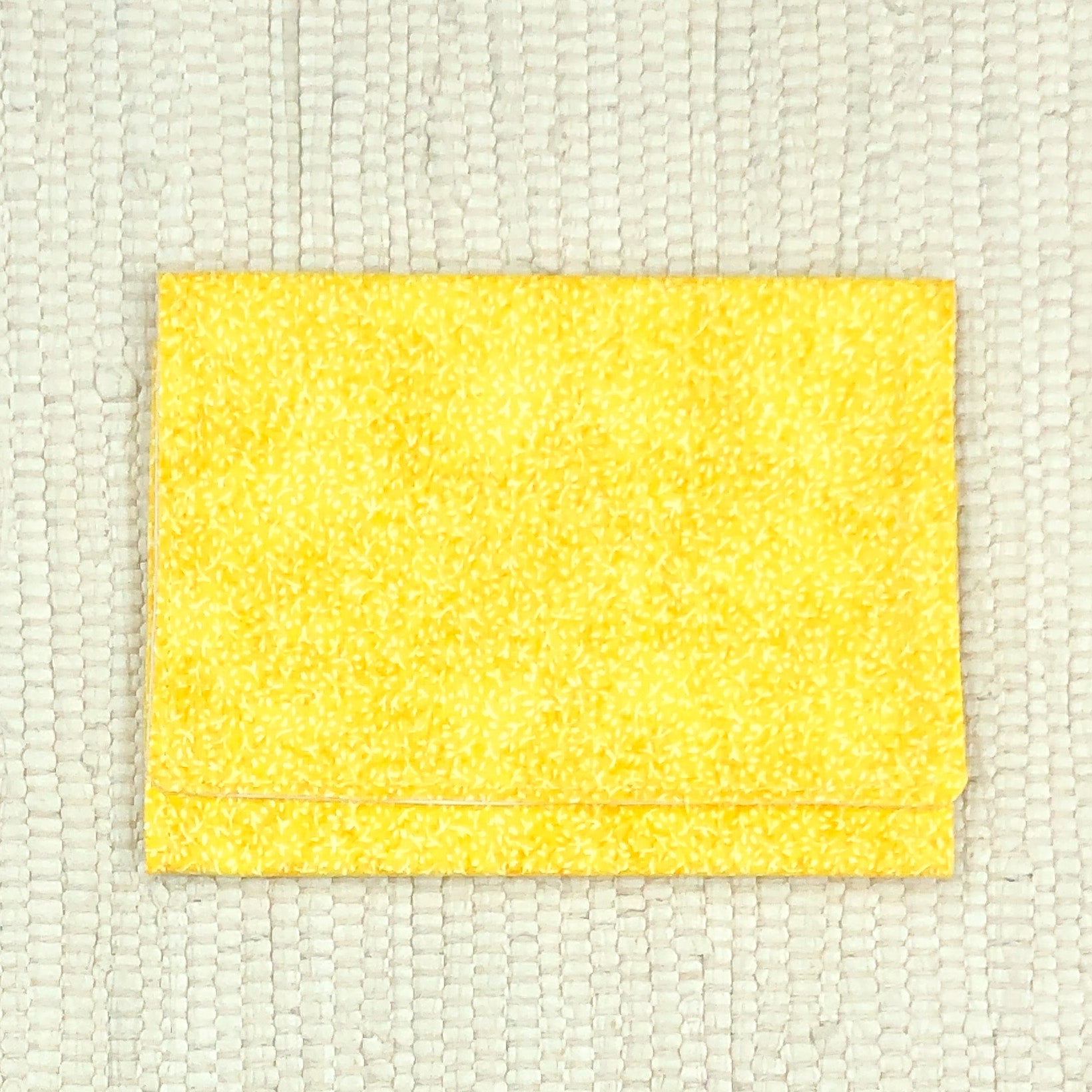 lemon yellow One-Pocket Fabric Organizer for Classroom Organization