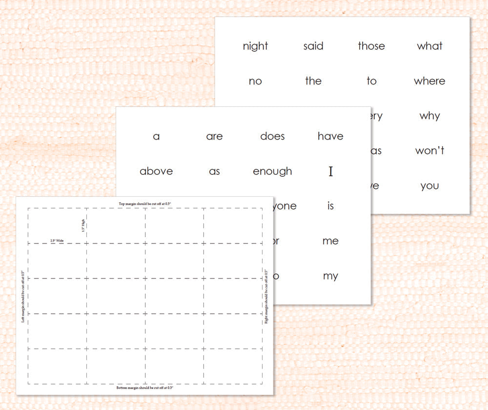 Puzzle Words PDF Download - Maitri Learning