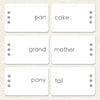Word Study Card Set - Maitri Learning
