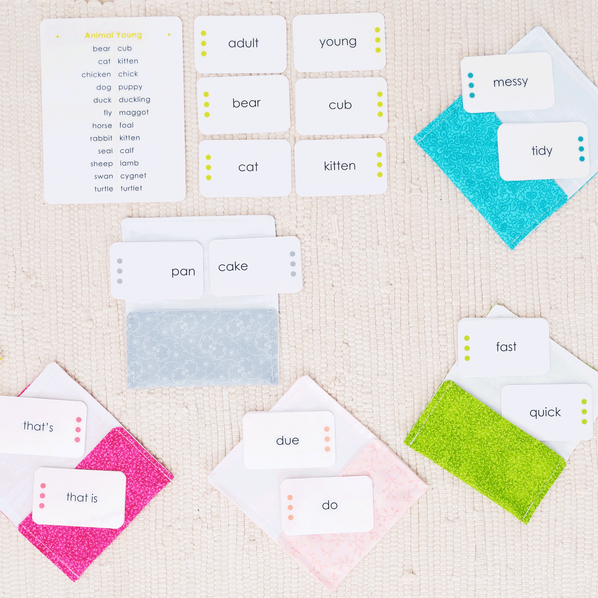 Montessori Word Study Card Set