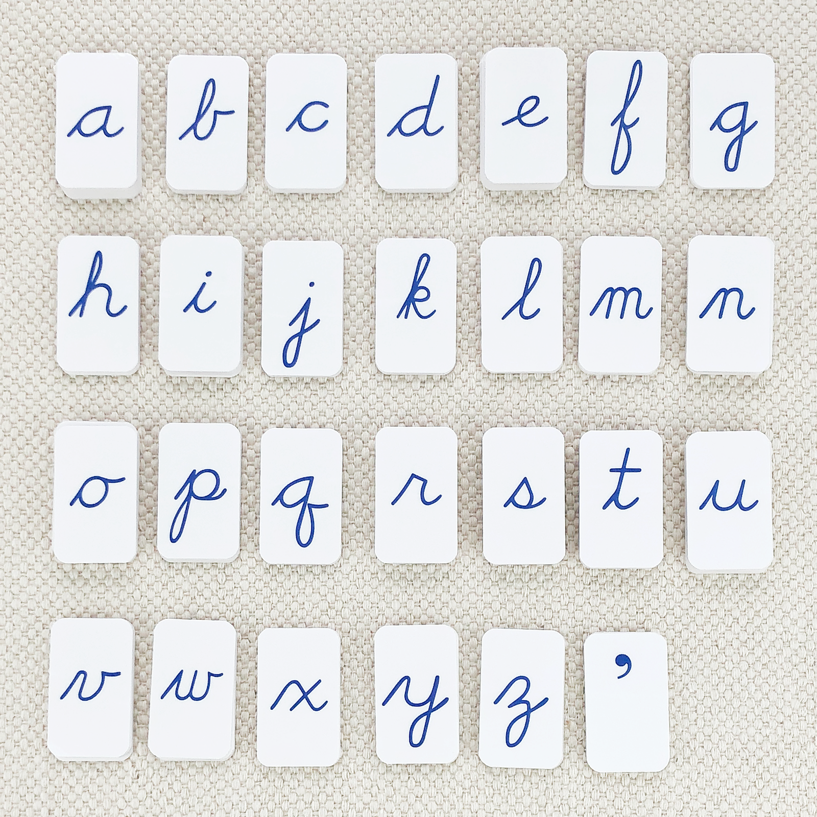 Montessori Movable Alphabet