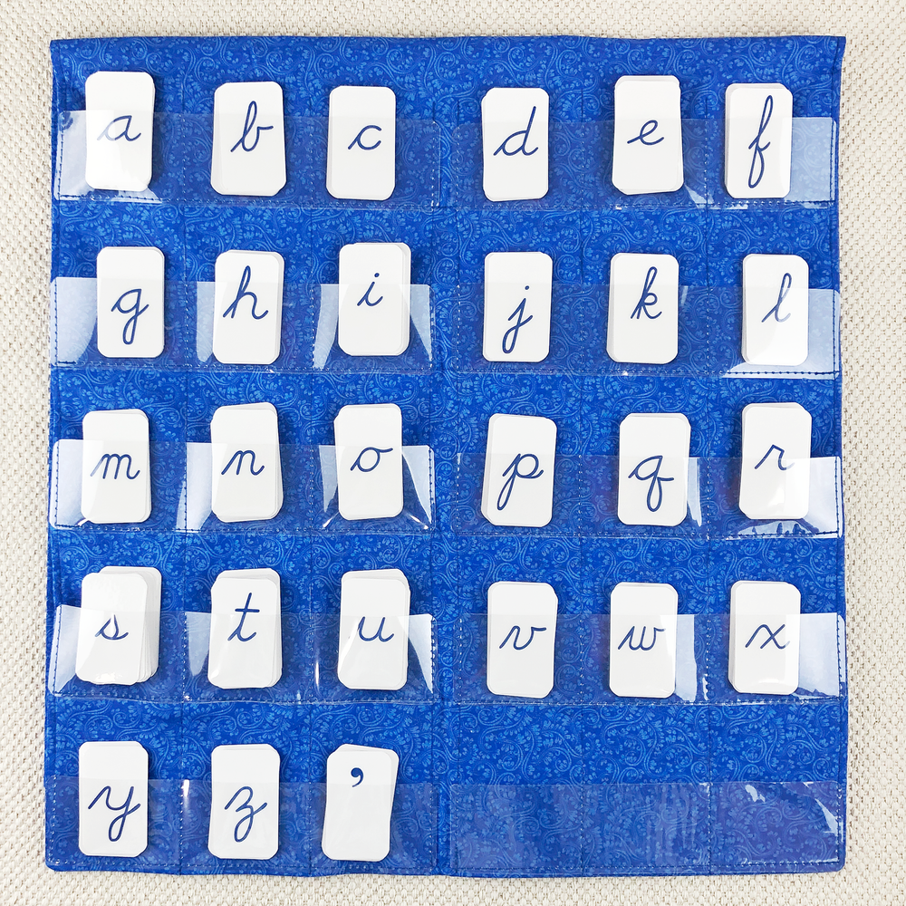 Montessori Movable Alphabet