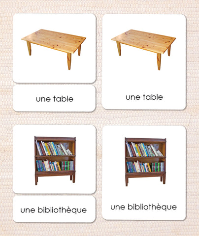 French Around the House 3-Part Reading - Maitri Learning