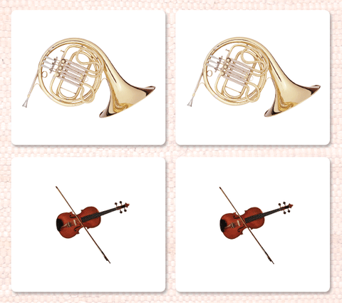 Orchestral Musical Instruments Matching - Maitri Learning