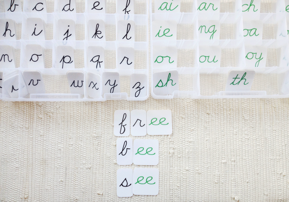 Using Moveable Alphabet Montessori Movable Alphabets – Maitri Learning