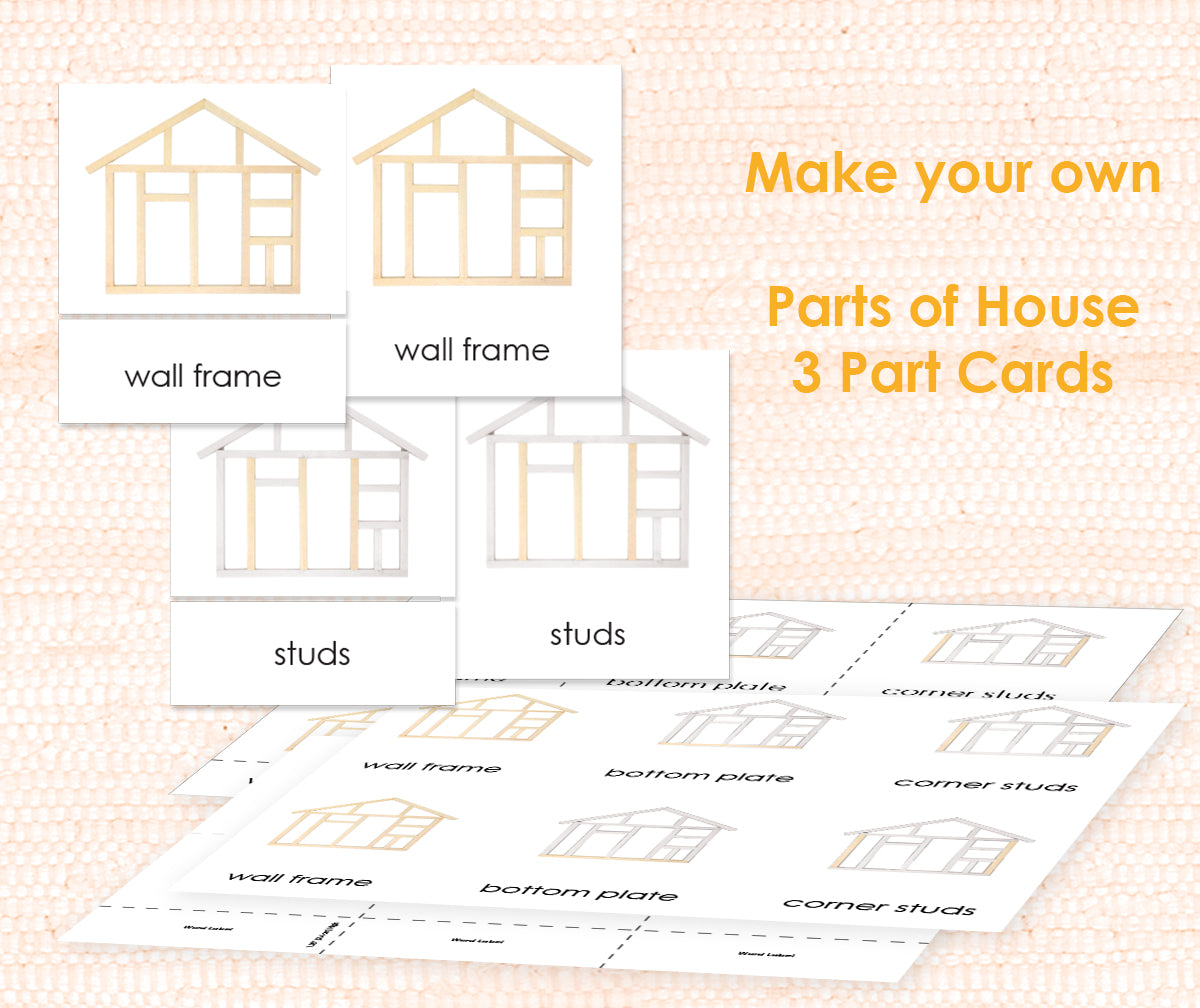 Parts of the House Frame Digital